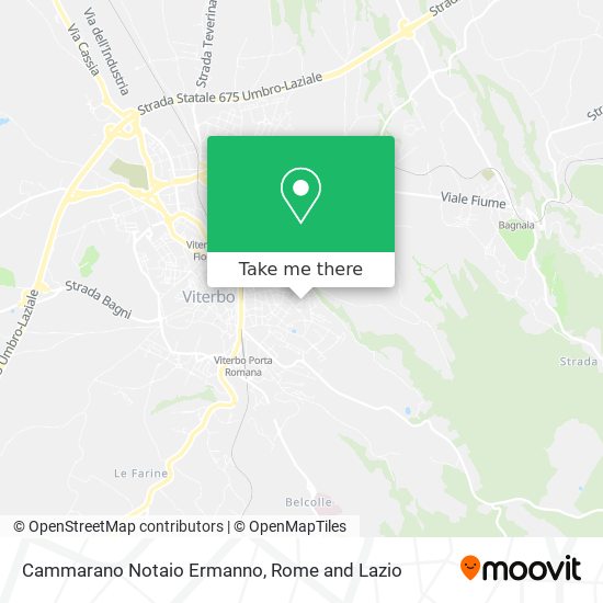 Cammarano Notaio Ermanno map