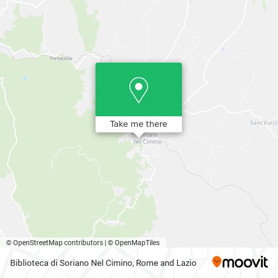 Biblioteca di Soriano Nel Cimino map