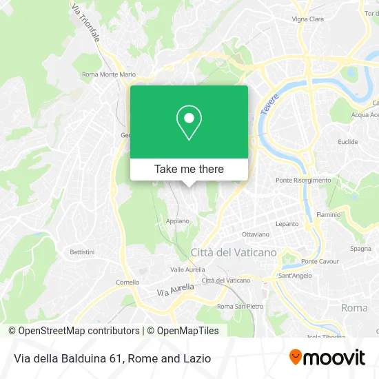 Balduina Street 61 map