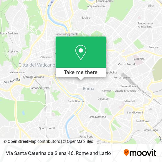 Via Santa Caterina da Siena  46 map