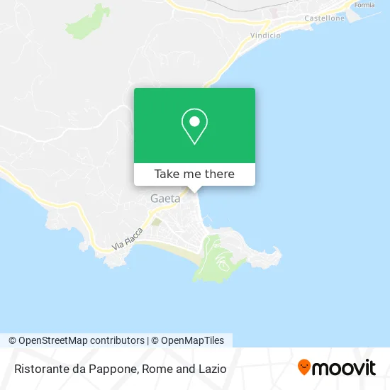 Ristorante da Pappone map