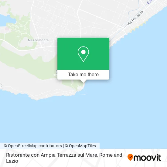 Ristorante con Ampia Terrazza sul Mare map