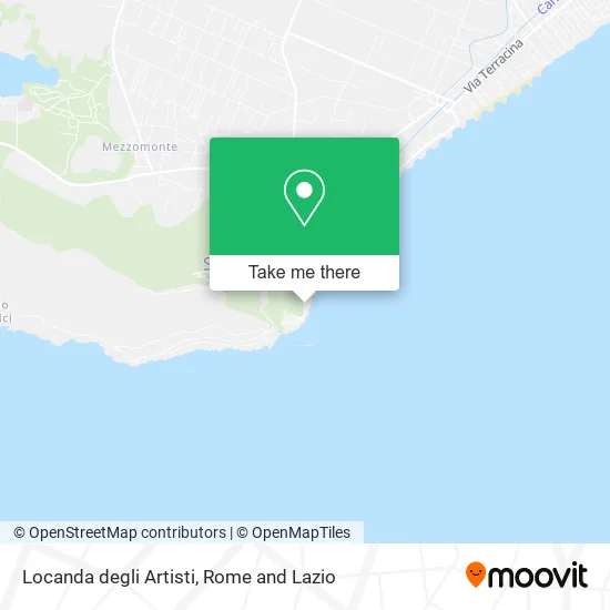 Locanda degli Artisti map