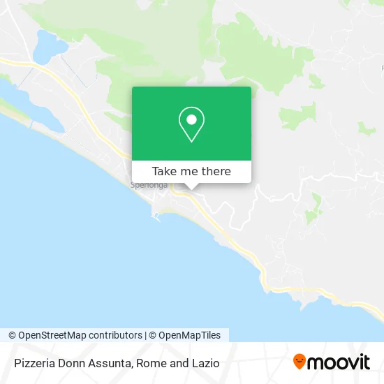 Pizzeria Donn Assunta map