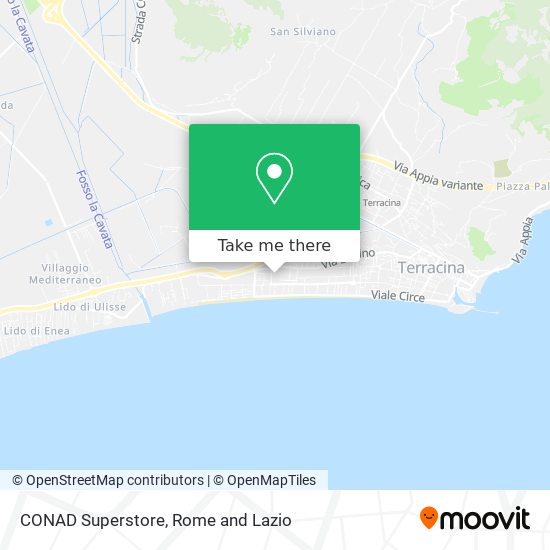 CONAD Superstore map