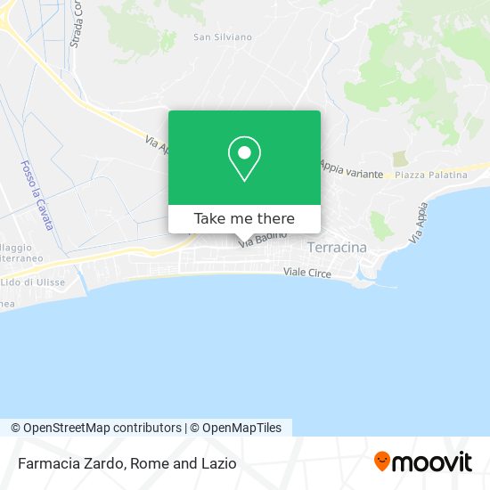 Farmacia Zardo map