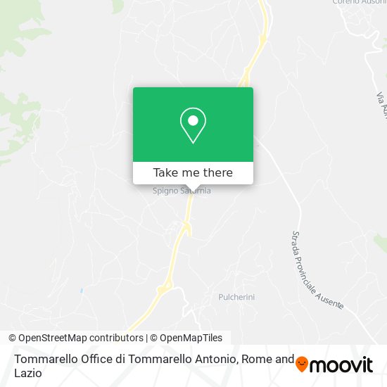 Tommarello Office di Tommarello Antonio map
