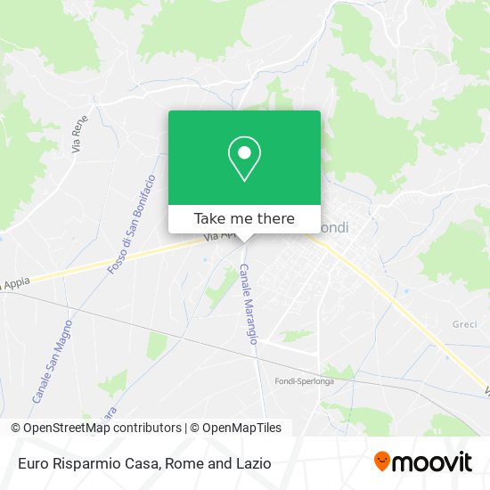 Euro Risparmio Casa map