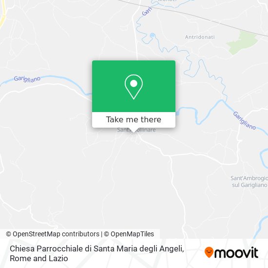 Chiesa Parrocchiale di Santa Maria degli Angeli map