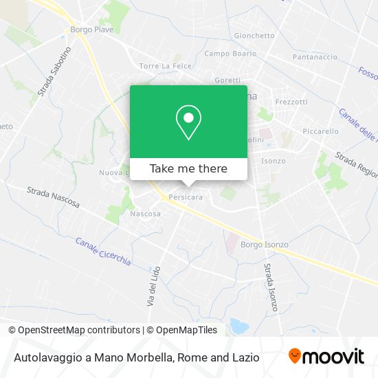 Autolavaggio a Mano Morbella map