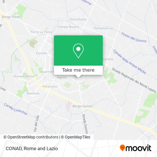 CONAD map