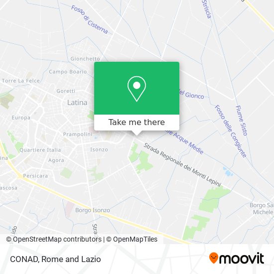 CONAD map