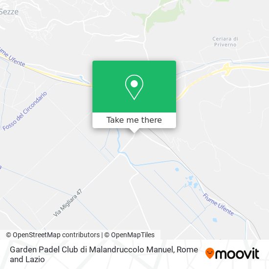 Garden Padel Club di Malandruccolo Manuel map