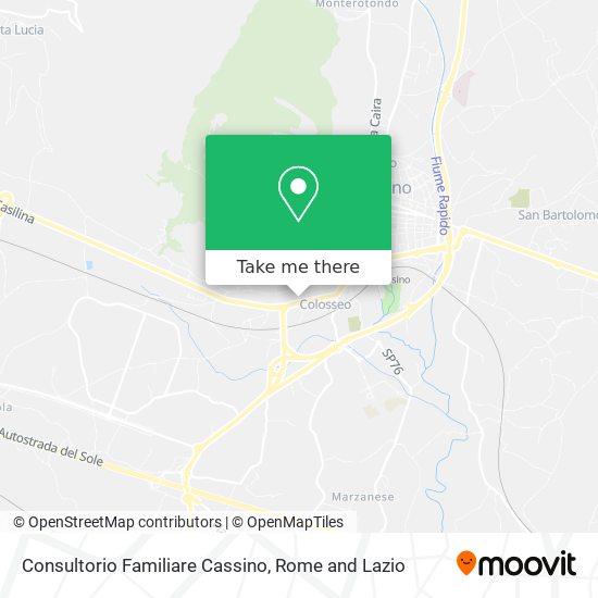 Consultorio Familiare Cassino map