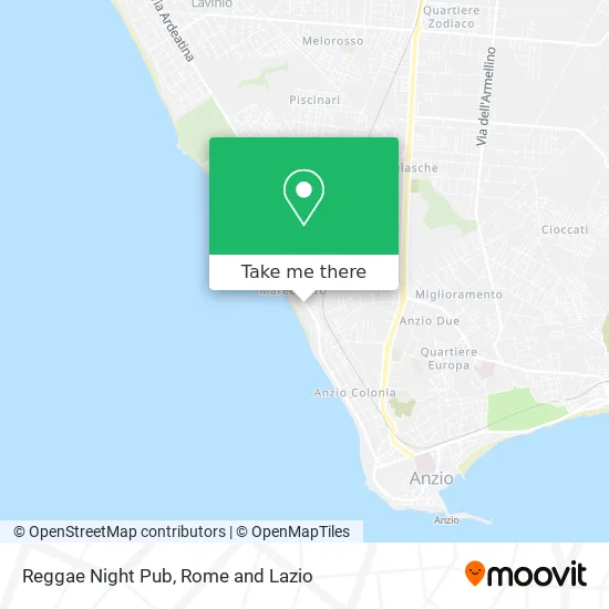 Reggae Night Pub map
