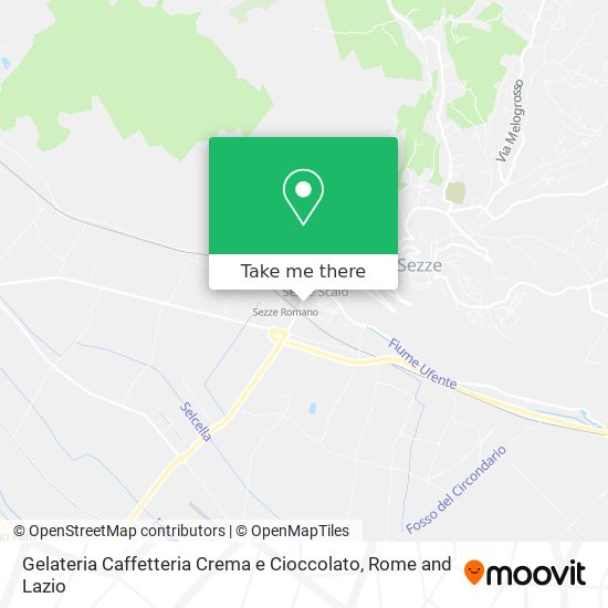 Gelateria Caffetteria Crema e Cioccolato map