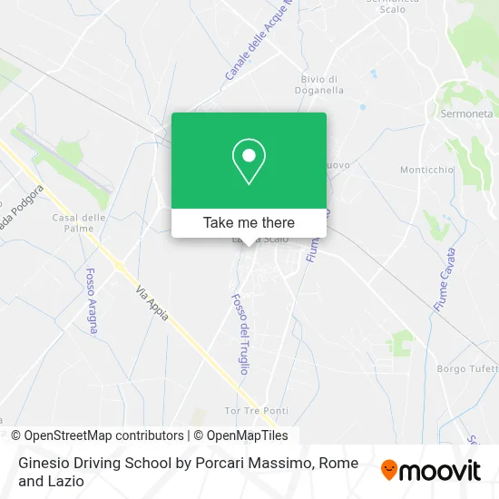 Ginesio Driving School by Porcari Massimo map