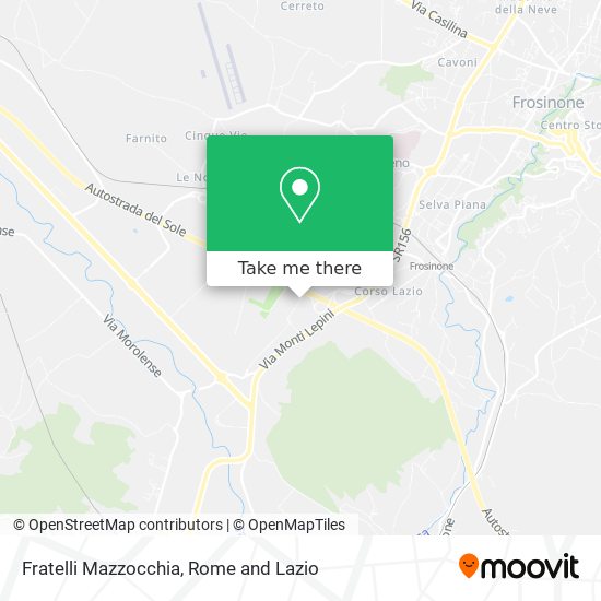 Fratelli Mazzocchia map