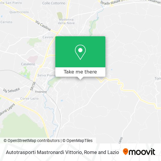 Autotrasporti Mastronardi Vittorio map