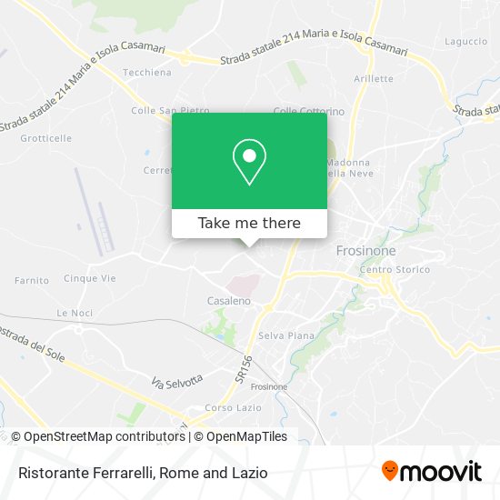 Ristorante Ferrarelli map