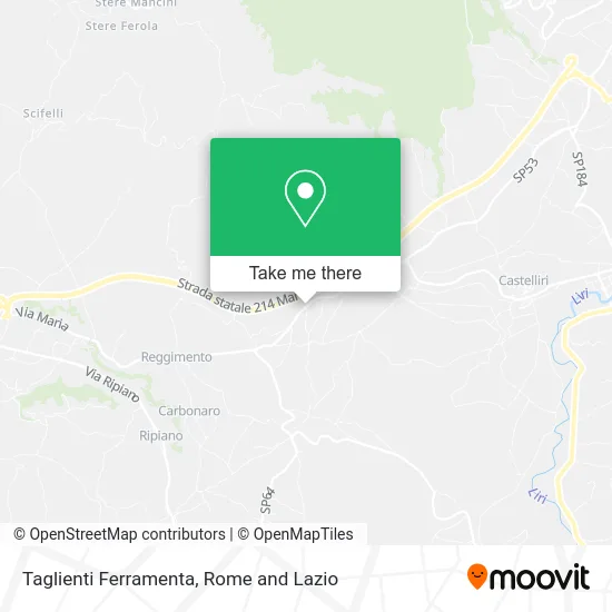 Taglienti Hardware map