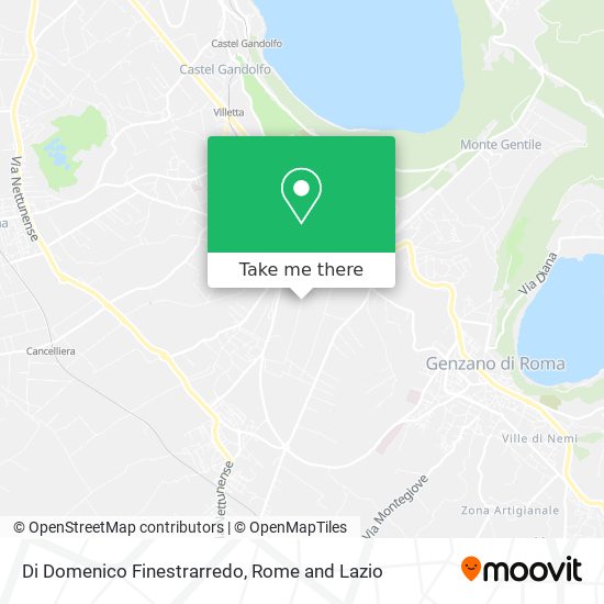 Di Domenico Finestrarredo map