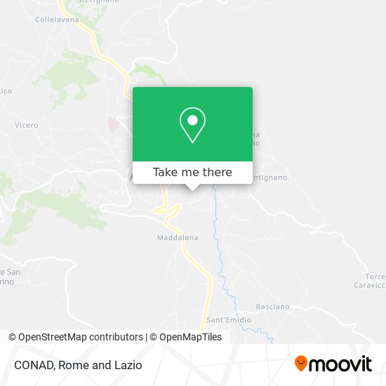 CONAD map