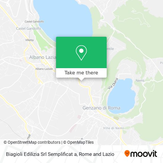 Biagioli Edilizia Srl Semplificat a map