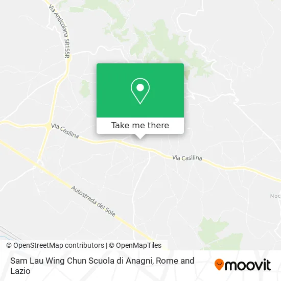 Sam Lau Wing Chun School of Anagni map