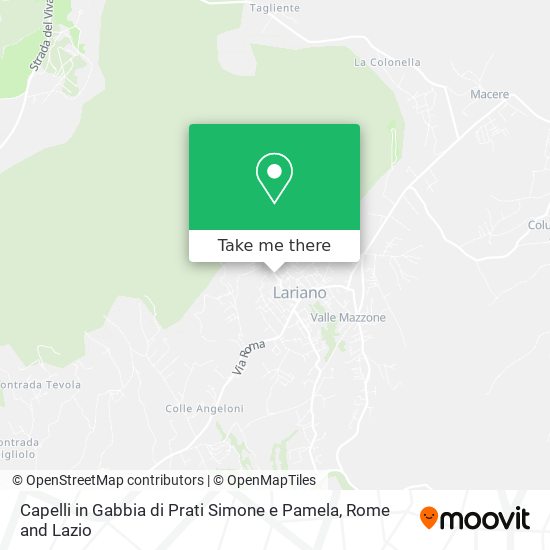 Capelli in Gabbia di Prati Simone e Pamela map