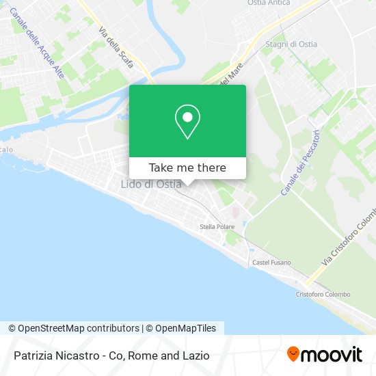 Patrizia Nicastro - Co map