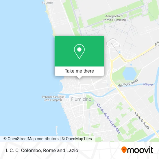 I. C. C. Colombo map