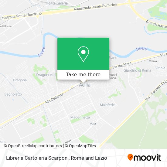 Libreria Cartoleria Scarponi map