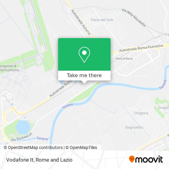 Vodafone It map