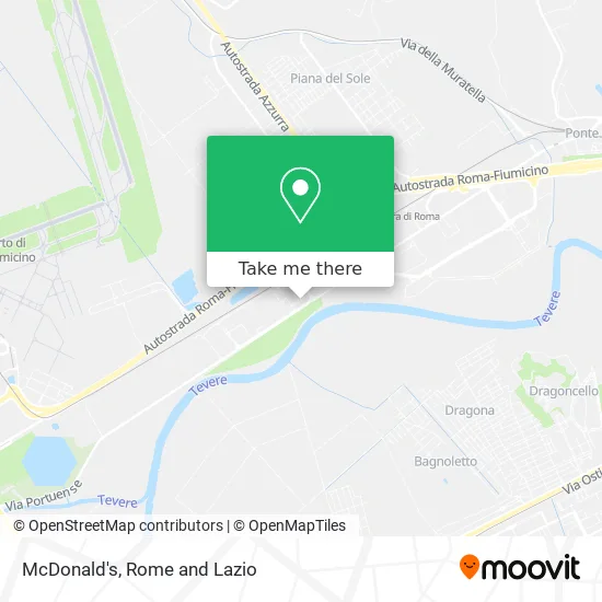 McDonald's map