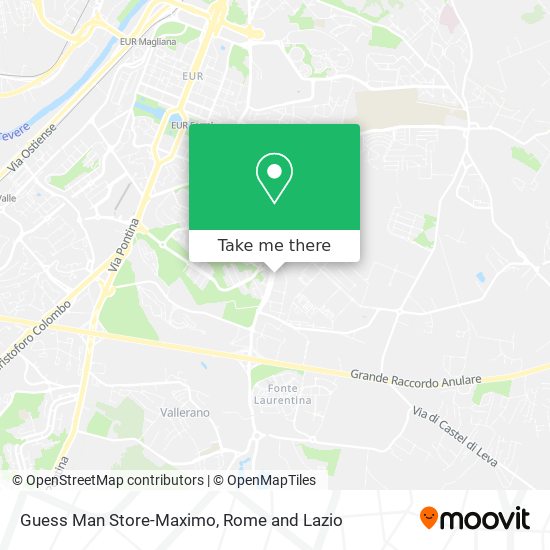 Guess Man Store-Maximo map