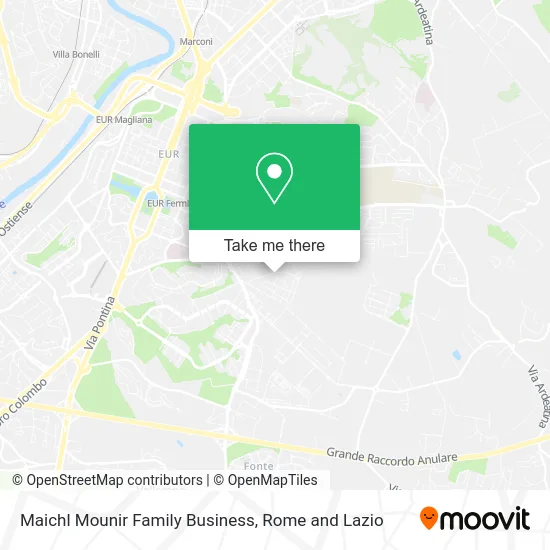 Maichl Mounir Family Business map