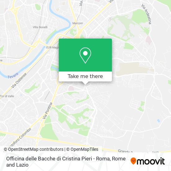 Officina delle Bacche di Cristina Pieri - Roma map