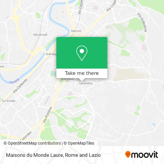 Maisons du Monde Laure map