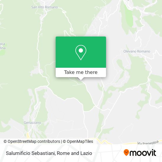 Salumificio Sebastiani map