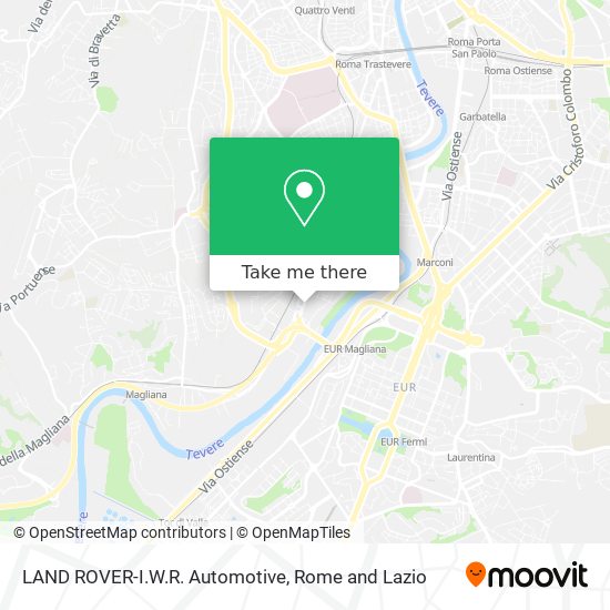 LAND ROVER-I.W.R. Automotive map