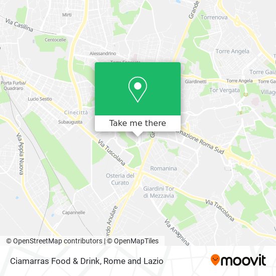 Ciamarras Food & Drink map