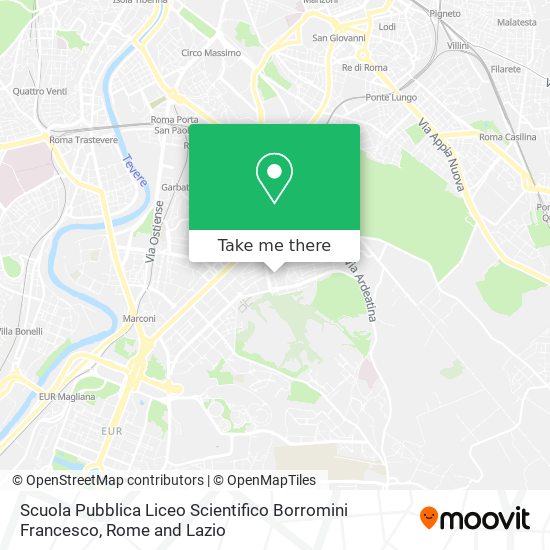 Scuola Pubblica Liceo Scientifico Borromini Francesco map