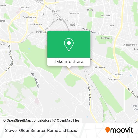 Slower Older Smarter map