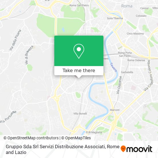 Gruppo Sda Srl Servizi Distribuzione Associati map