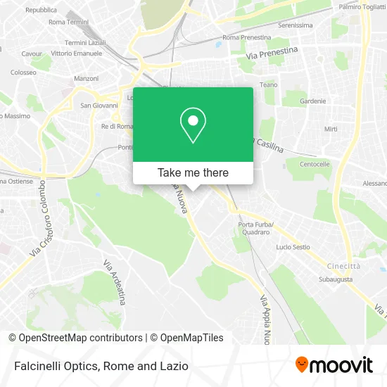 Falcinelli Optics map