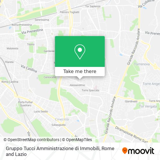 Gruppo Tucci Amministrazione di Immobili map