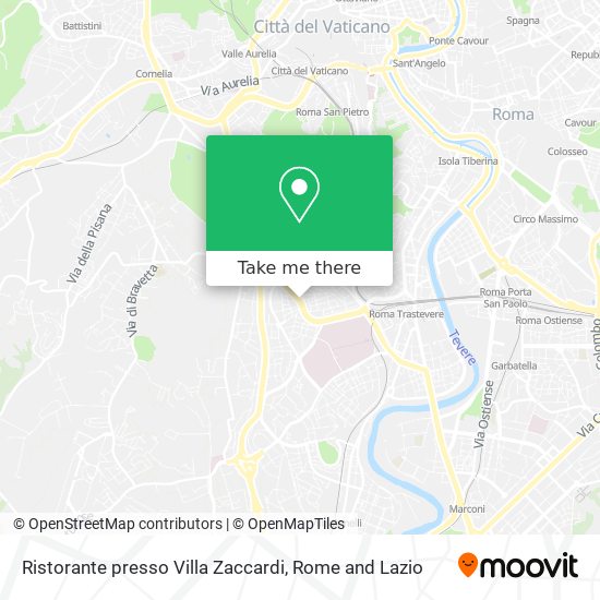 Ristorante presso Villa Zaccardi map