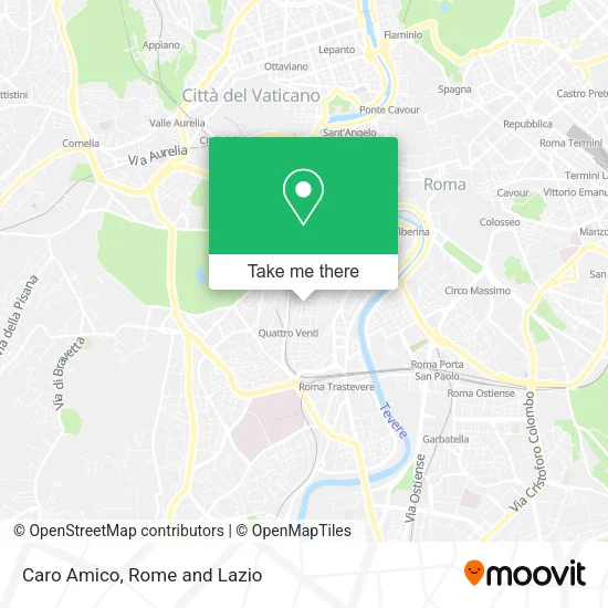 Caro Amico map