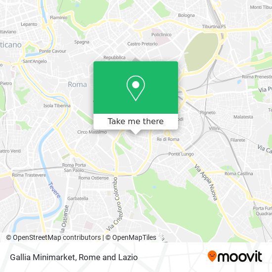 Gallia Minimarket map
